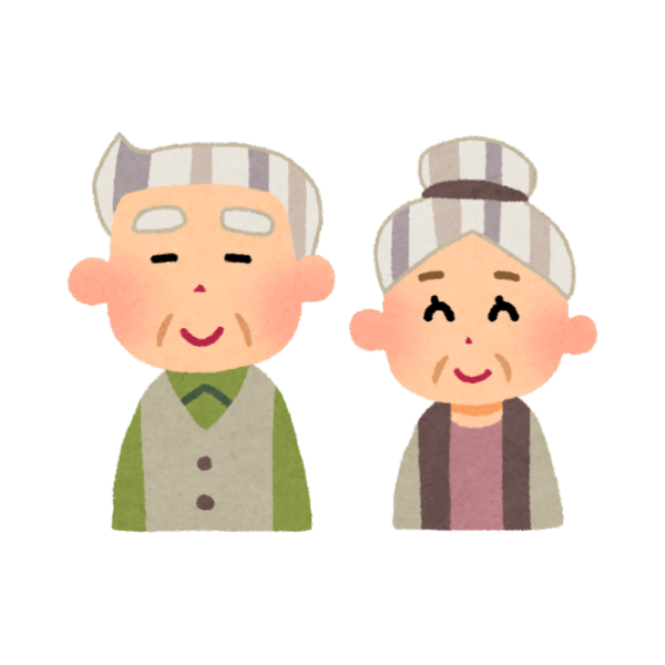 介護サービスを選ぶ際には本人のその時の状態に合わせることが大切。
おじいちゃんとおばあちゃんのイメージ画像