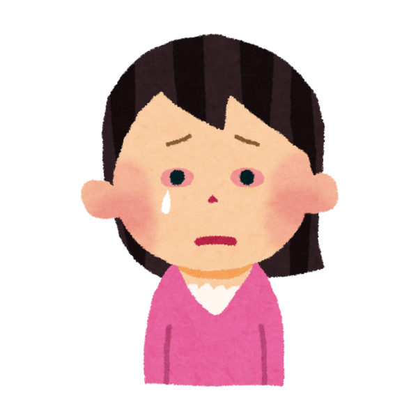 いざ介護が始まると、疲れとイライラでつい声を荒げてしまう自分に悲しくなる娘のイメージ画像