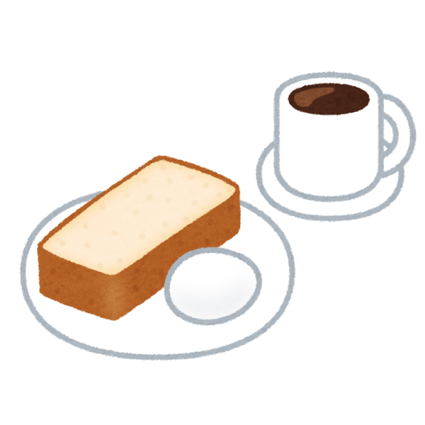小さな自分時間に、朝のゆったりした一杯のコーヒーがある。朝食のイメージ画像