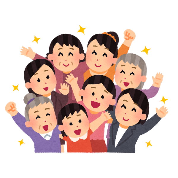 介護サービスを親に受けてもらうために、家族みんなで時間をかけて話し合うことが大切だというイメージの画像