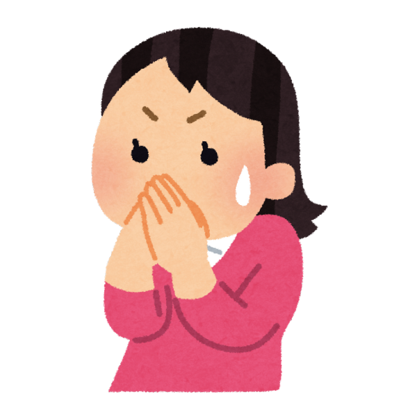 いきなり親が倒れたという知らせを聞いて驚く娘のイメージ画像