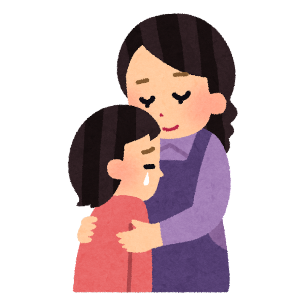 親は子供に介護してもらう事で愛を改めて感じている。母と娘の愛情溢れるイメージ画像