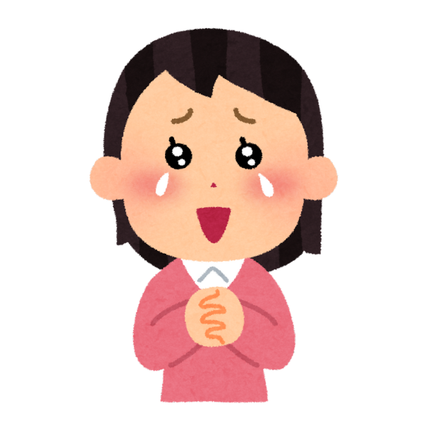 初めてのデイサービスの日、初めて笑ってくれた母を見て、少し肩の力が抜けてホッとする娘のイメージ画像