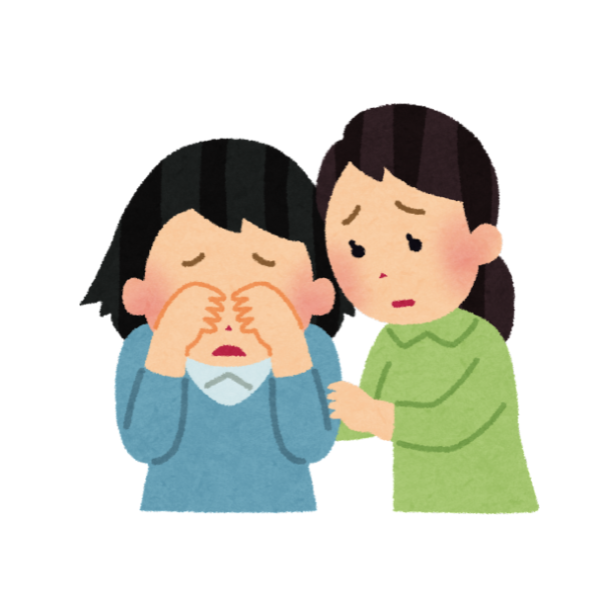 介護の場面では、お互いに尊重しあうことも大切だというイメージ画像