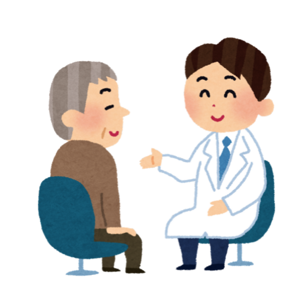 かかりつけ医の手を借りて病気のことを伝えていくのも一つの方法であるというイメージの画像
