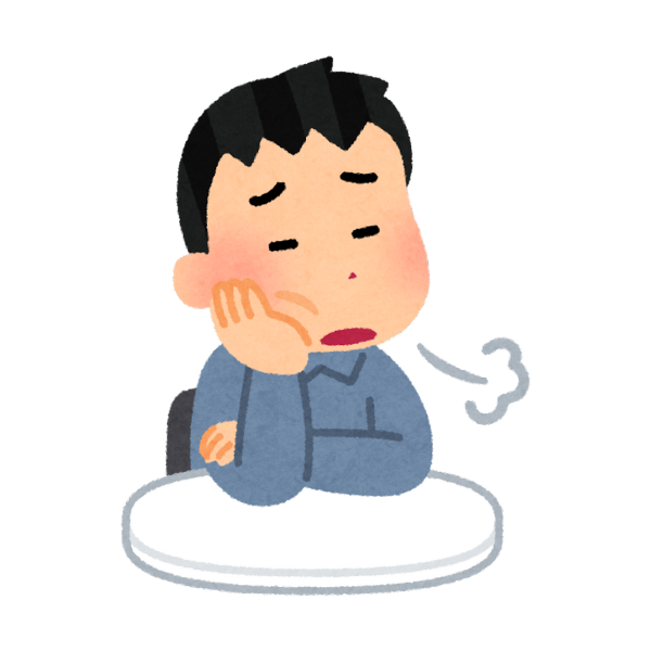 介護費用を払えるか悩む男性のイメージ画像