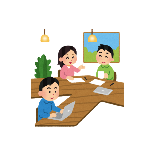 ヤングケアラーの人に対して、一人じゃないよ、コミュニティーもあるよということを伝えるイメージ画像