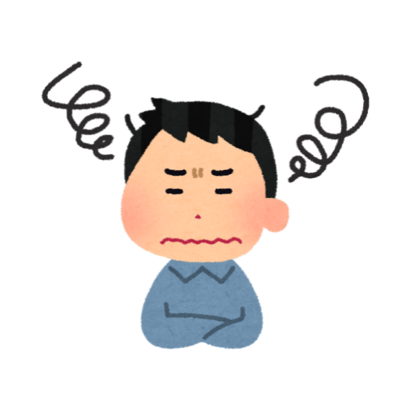 いきなりやってきた親の介護に困り果てる男性のイメージ画像