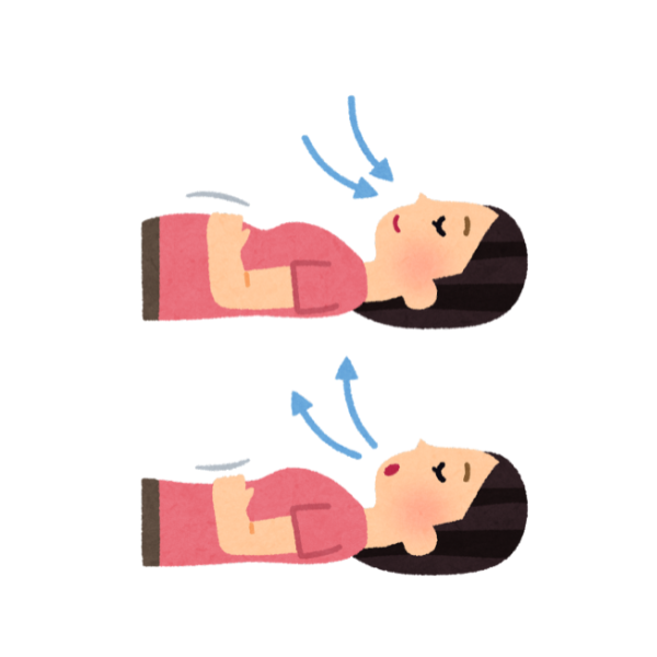怒りを覚えた時には深呼吸をすることも一つの方法であるというイメージの画像