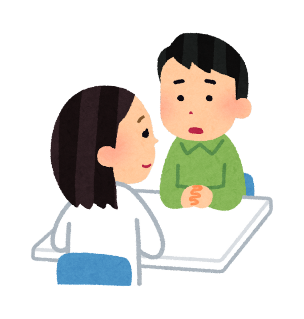 何か起こったら、遠慮せずに施設側と話し合いをすることが大事だというイメージの画像