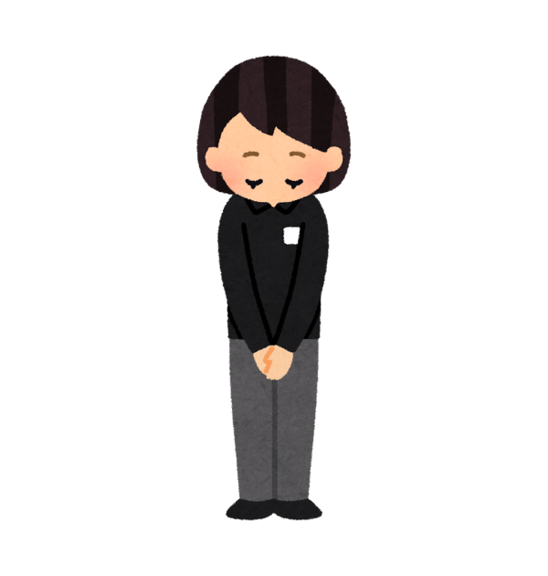 何かトラブルが起こったら、一緒に解決策を考えてくれる誠意ある施設の職員のイメージ画像