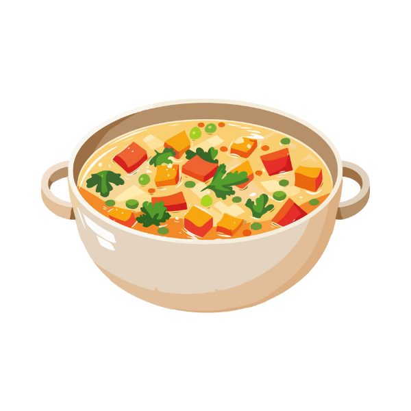 水分も栄養も摂れる野菜スープの画像