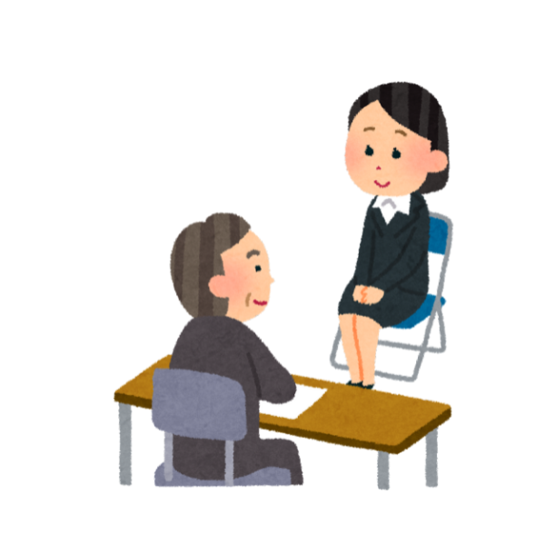 最近では、ヤングケアラーに対して理解のある企業もある。そんな企業との面接のイメージ画像
