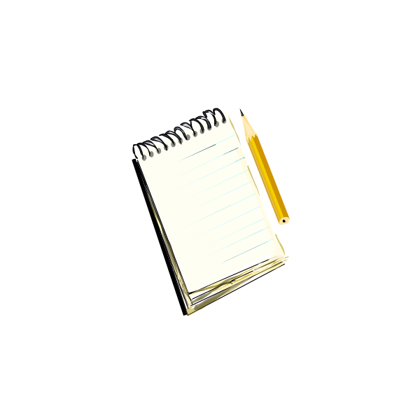 辛いことはノートに書き出してというメッセージを込めたイメージ画像