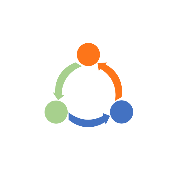 フレイル予防の、食べること、運動、人とのつながりのイメージ画像