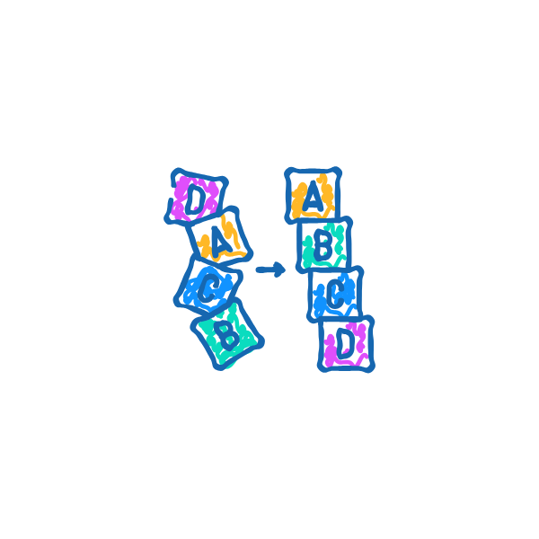 「整理する」ことのイメージ画像