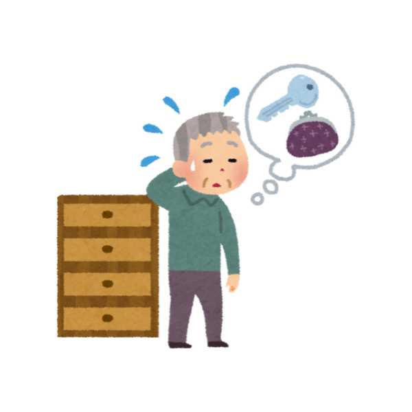 認知症の親のイメージ画像