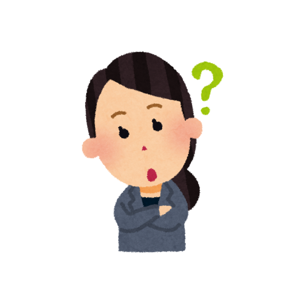 介護保険について、たくさんの疑問のある女性の画像