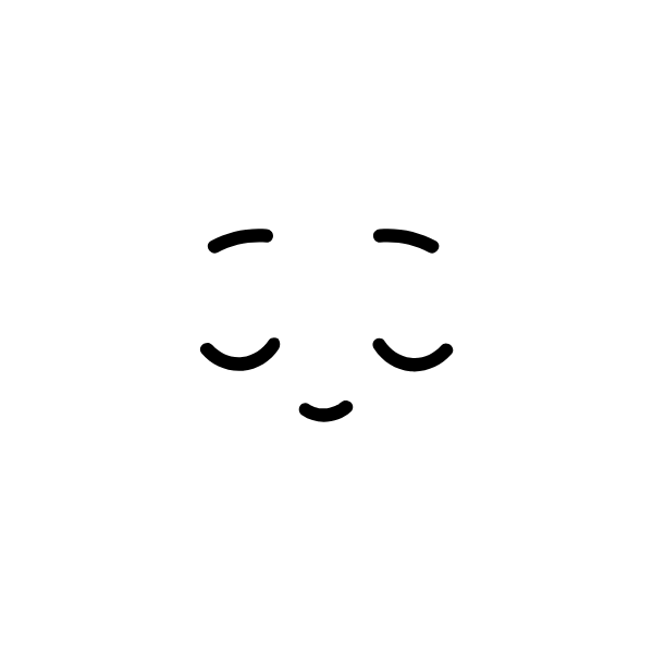 自分のやってきたことに満足している顔のイメージ画像