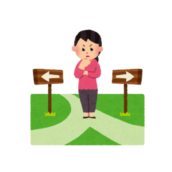 親を介護施設に入れるべきか迷う女性の画像