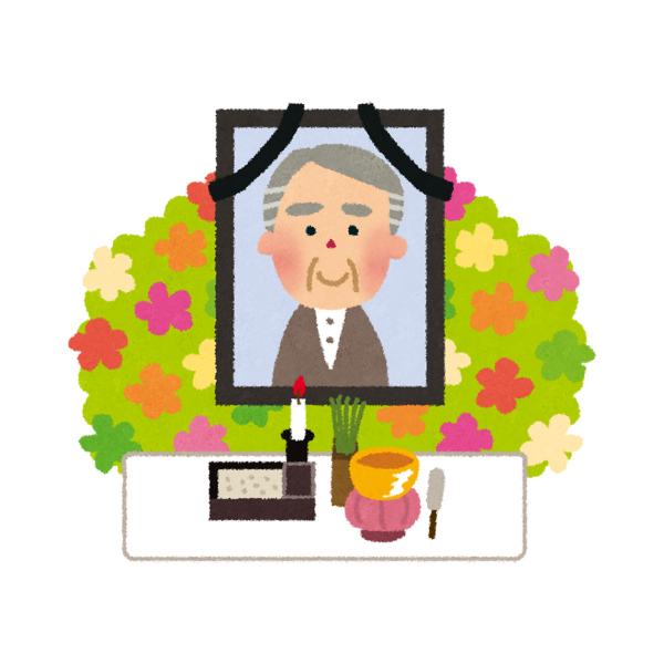 遺影のイメージ画像